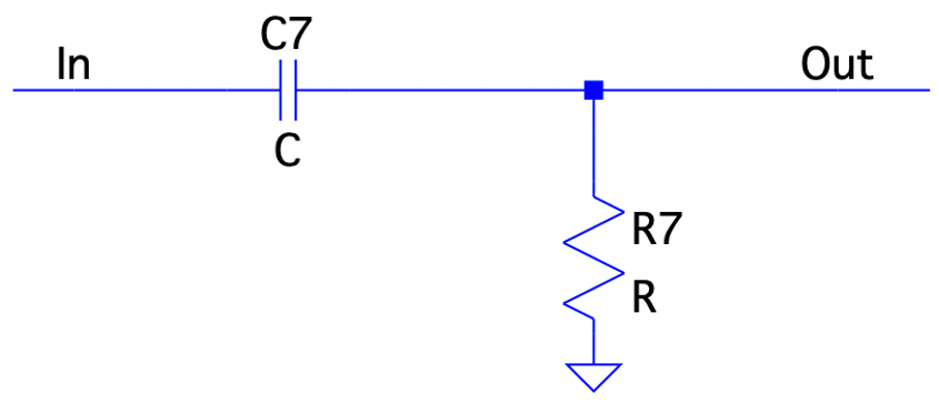 High Pass Filter