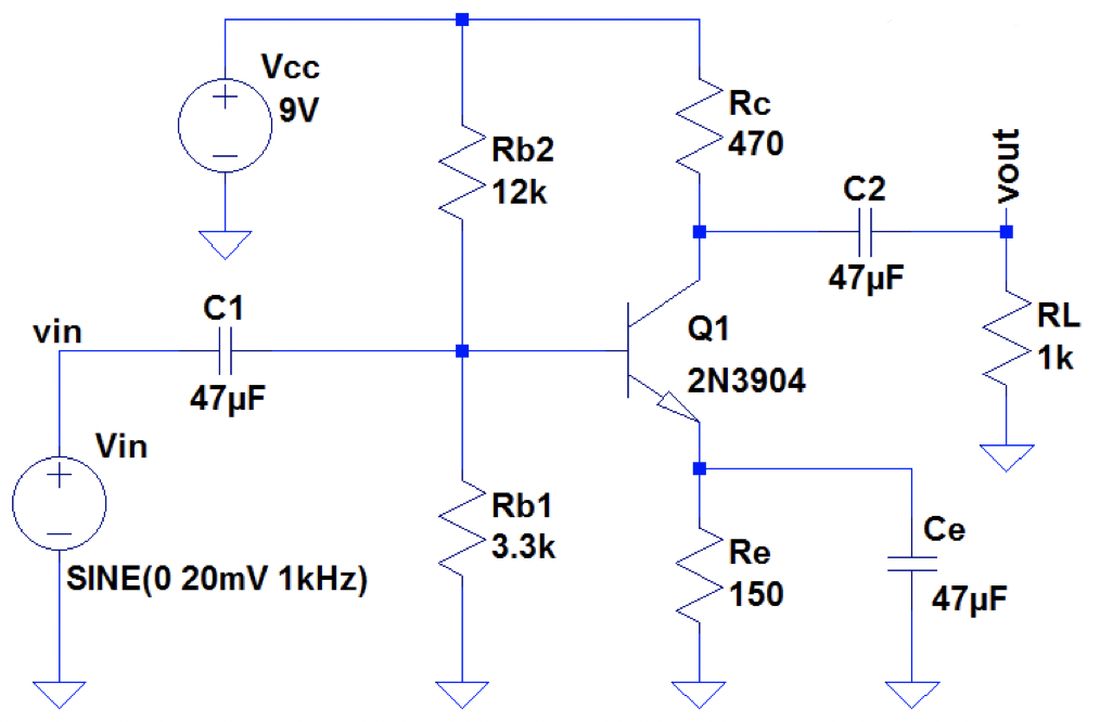 AC Circuit Scematic