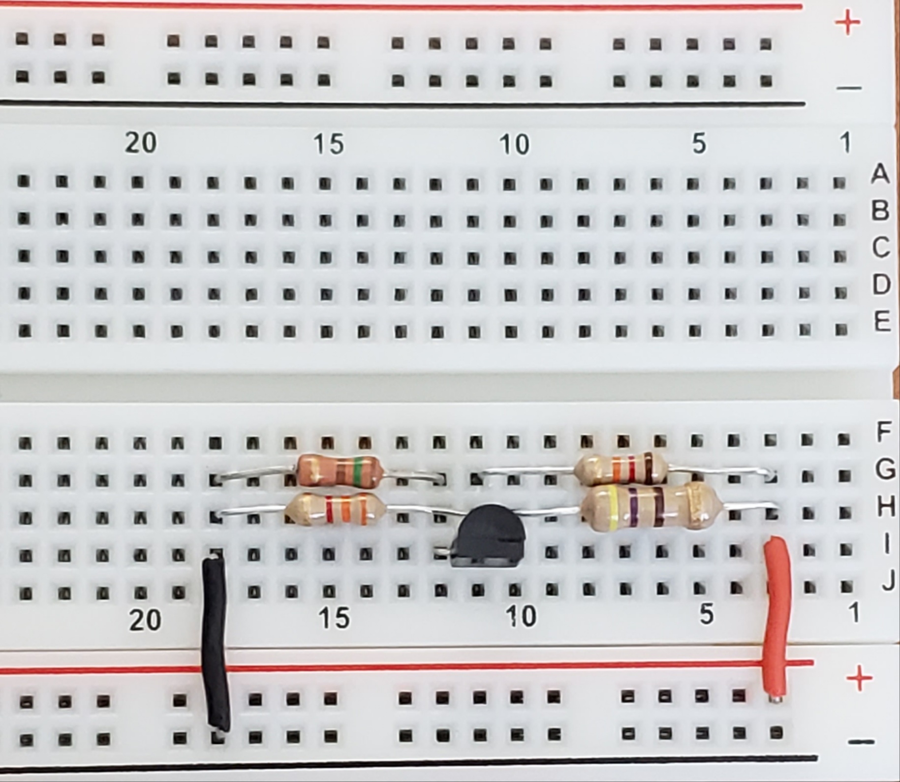 DC Circuit Breadboard